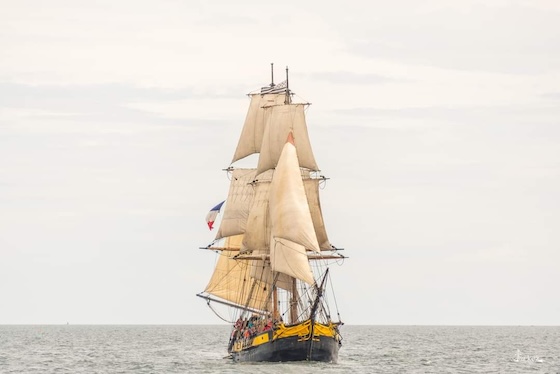 Une navigation sur un voilier traditionnel !