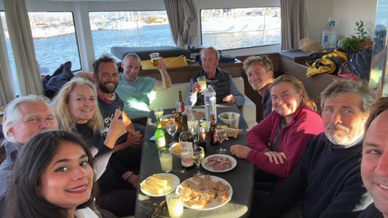 Le partage de la vie à bord