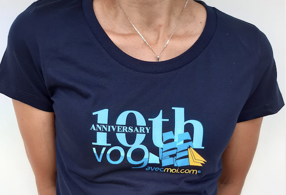 Le T-shirt 10 ans de VogAvecMoi