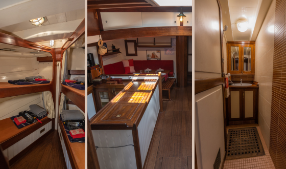 Équipage, hébergement et repas : la convivialité au RDV