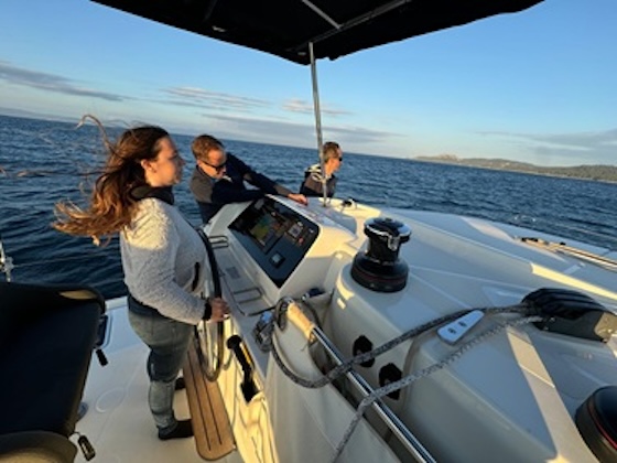 La vie à bord : Un stage participatif tous niveaux