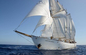 Croisière voile sur grand voilier traditionnel la traversée du Golfe de Gascogne
