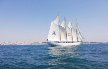 Croisière voile sur grand voilier traditionnel sur la Manche et Mer d'Irlande